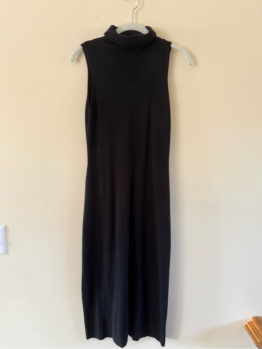 Mossimo Supply Co. Sleeveless Turtleneck Midi Dress - Black